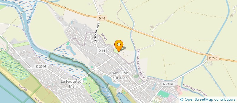 localisation de l'entreprise MONSIEUR EDOUARD AUNIS  GRUES