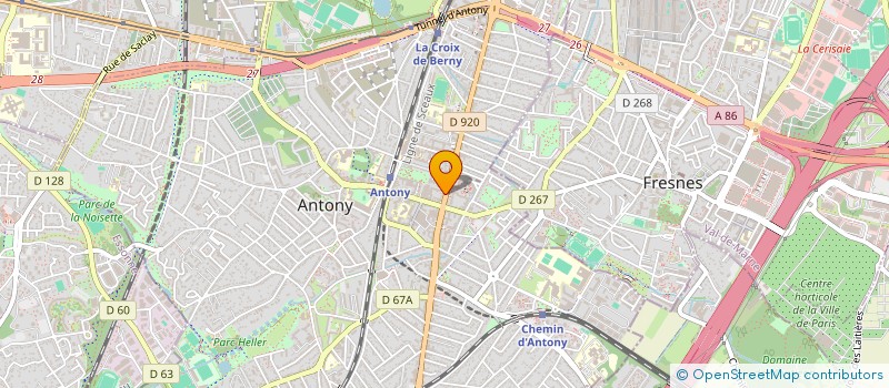 localisation de l'entreprise MONSIEUR EDOUARD AVEDISSIAN à ANTONY