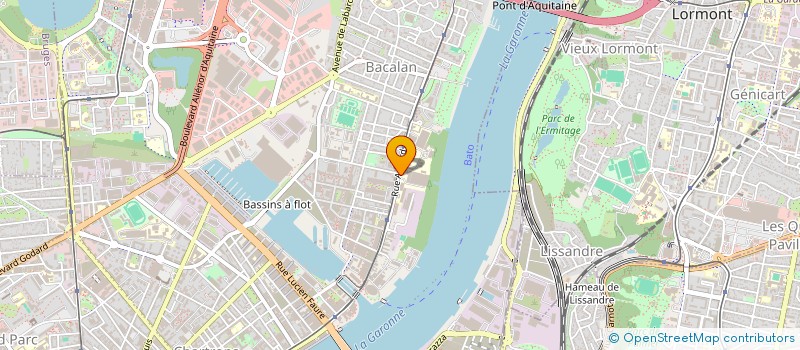 localisation de l'entreprise MONSIEUR EDOUARD AZAGOH-KOUADIO  BORDEAUX