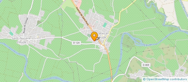 localisation de l'entreprise MONSIEUR EDOUARD BALLESTER  SAINT-MARCEL-SUR-AUDE