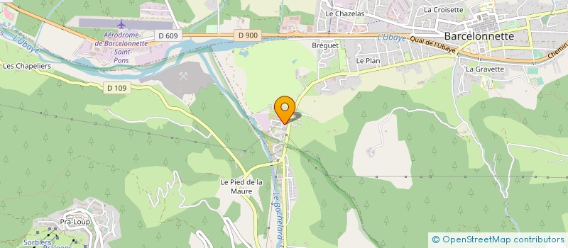 localisation de l'entreprise MONSIEUR EDOUARD BARRE à BARCELONNETTE