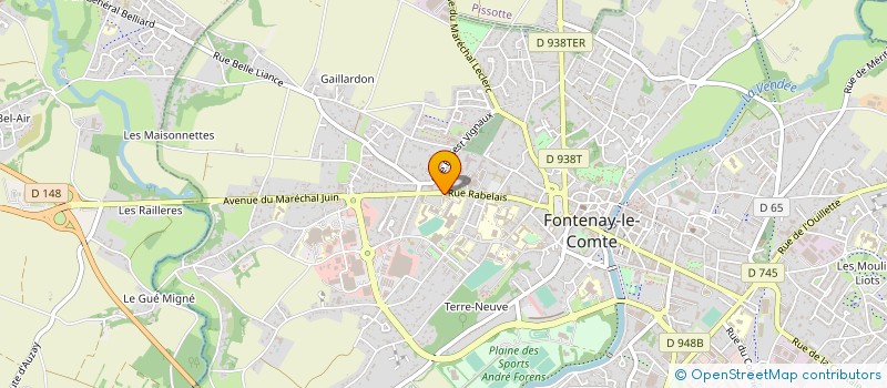 localisation de l'entreprise MONSIEUR EDOUARD BAUGAS à FONTENAY-LE-COMTE