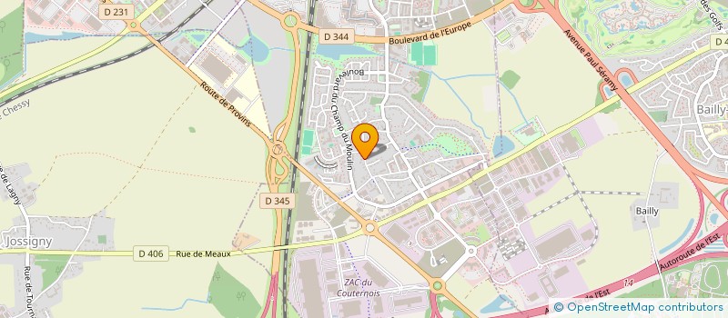 localisation de l'entreprise MONSIEUR EDOUARD BEAUCHENE  SERRIS