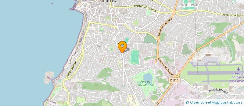 localisation de l'entreprise MONSIEUR EDOUARD BELLEGARDE à BIARRITZ