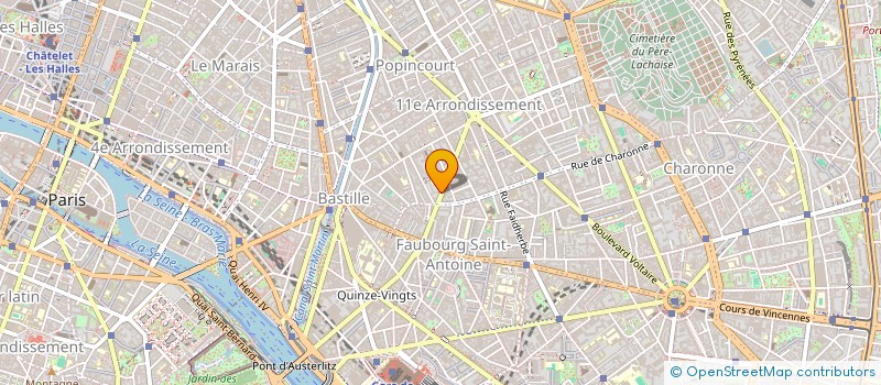 localisation de l'entreprise MONSIEUR EDOUARD BERNARD  PARIS