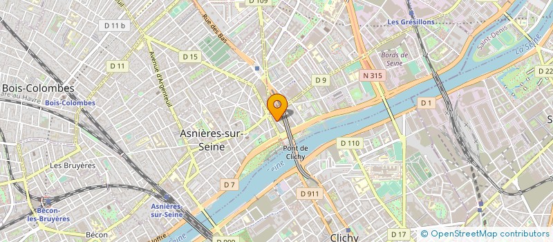 localisation de l'entreprise MONSIEUR EDOUARD BEUX  ASNIERES-SUR-SEINE