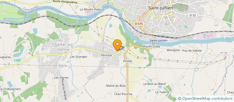 localisation de l'entreprise MONSIEUR EDOUARD BILAN  SAINT-JUNIEN