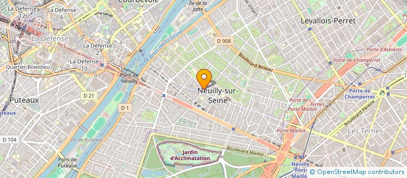 localisation de l'entreprise MONSIEUR EDOUARD BLANC à NEUILLY-SUR-SEINE