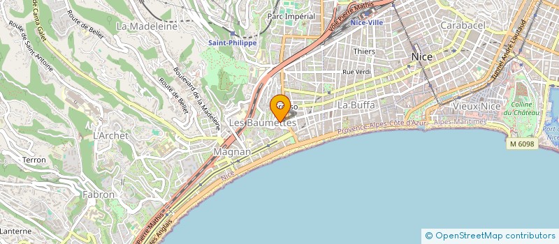 localisation de l'entreprise MONSIEUR EDOUARD BLANC à NICE