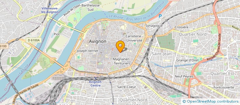 localisation de l'entreprise MONSIEUR EDOUARD BOISARD  AVIGNON