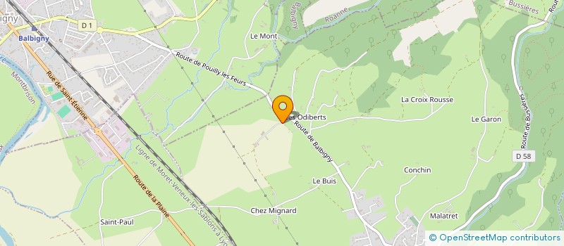 localisation de l'entreprise MONSIEUR EDOUARD BONNET  POUILLY-LES-FEURS