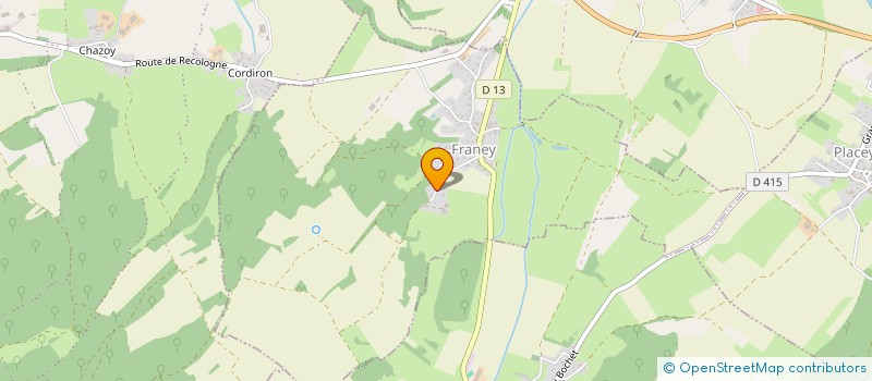 localisation de l'entreprise MONSIEUR EDOUARD BONTEMPS  FRANEY