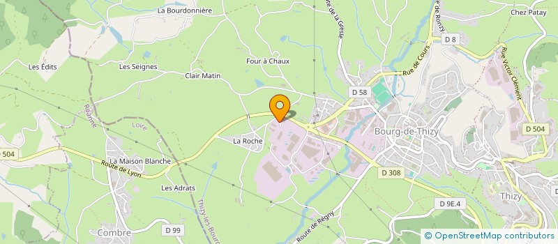 localisation de l'entreprise MONSIEUR EDOUARD BOST  THIZY-LES-BOURGS