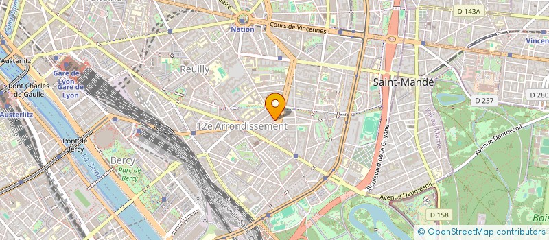 localisation de l'entreprise MONSIEUR EDOUARD BOURGEAT  MAISONS-ALFORT