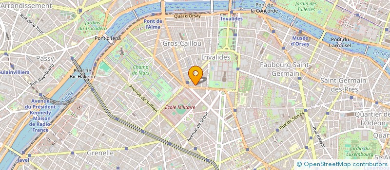 localisation de l'entreprise MONSIEUR EDOUARD BOURGOIN  PARIS