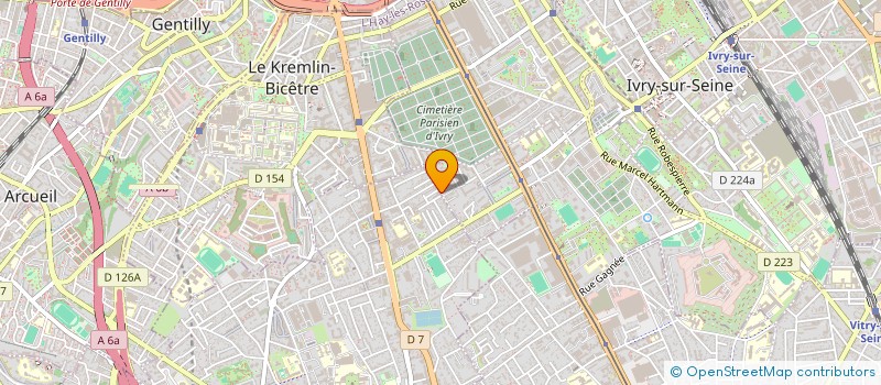 localisation de l'entreprise MONSIEUR EDOUARD BOUTHENET  IVRY-SUR-SEINE