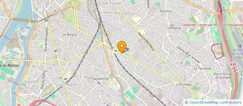 localisation de l'entreprise MONSIEUR EDOUARD BOYER à TOULOUSE