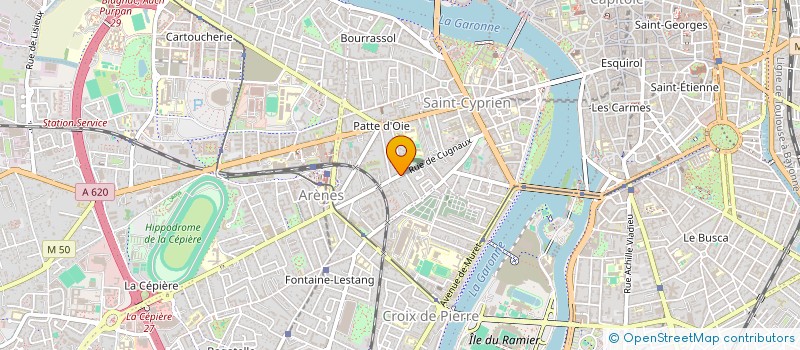 localisation de l'entreprise MONSIEUR EDOUARD BROUCHET à TOULOUSE
