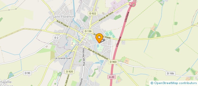 localisation de l'entreprise MONSIEUR EDOUARD BRUNISHOLZ à VATAN