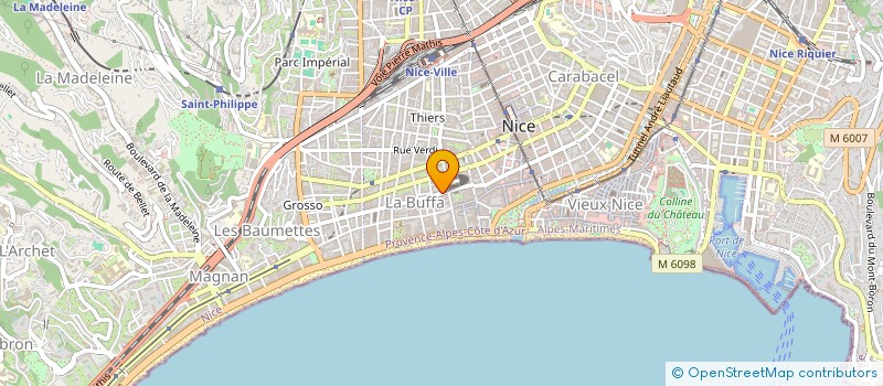 localisation de l'entreprise MONSIEUR EDOUARD CAISSON à NICE