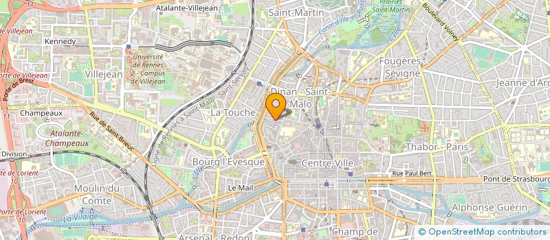 localisation de l'entreprise MONSIEUR EDOUARD CARRION à RENNES