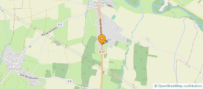 localisation de l'entreprise MONSIEUR EDOUARD CASSAN  PONTIGNY