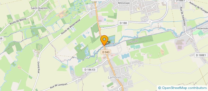 localisation de l'entreprise MONSIEUR EDOUARD CASTELAIN  AIRE-SUR-LA-LYS