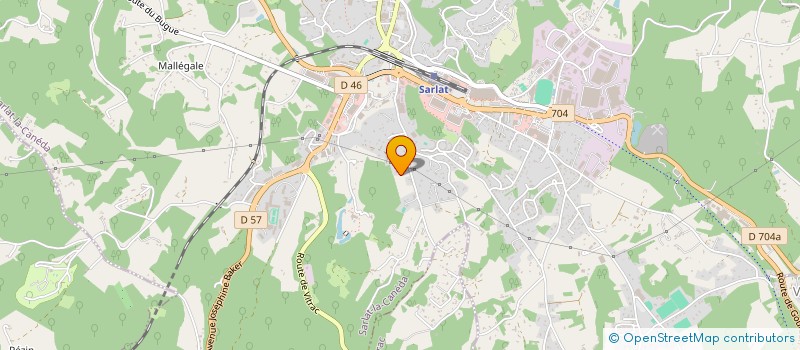 localisation de l'entreprise MONSIEUR EDOUARD CHAMBOT  SARLAT-LA-CANEDA