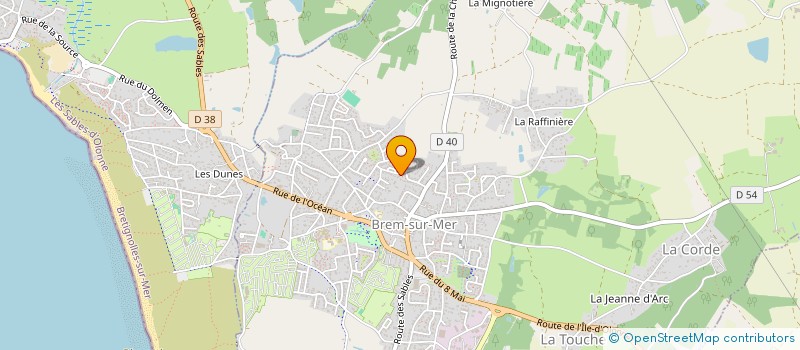 localisation de l'entreprise MONSIEUR EDOUARD CHASLES à BREM-SUR-MER