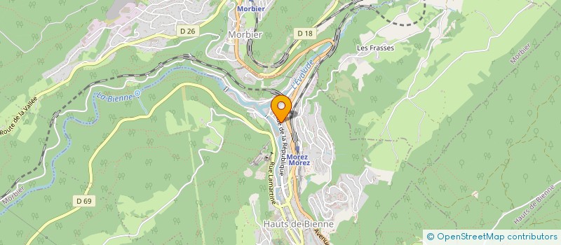 localisation de l'entreprise MONSIEUR EDOUARD CHIARI à HAUTS DE BIENNE