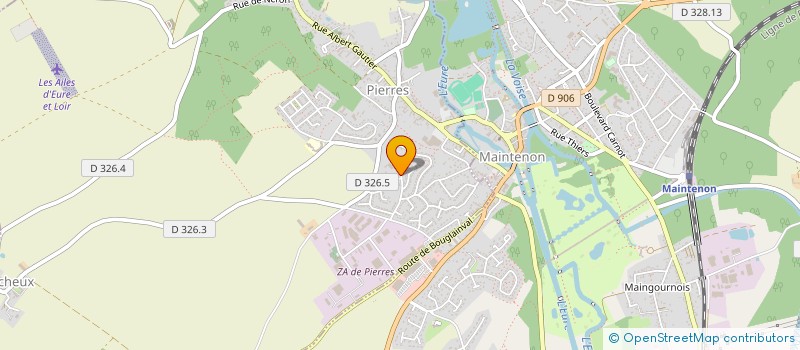 localisation de l'entreprise MONSIEUR EDOUARD CHRISTIEN à PIERRES