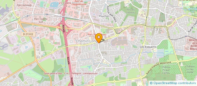 localisation de l'entreprise MONSIEUR EDOUARD CHUNG CHIN CHOW  MERIGNAC