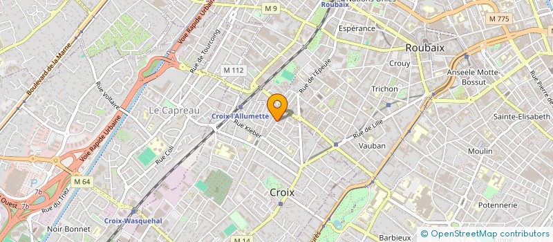 localisation de l'entreprise MONSIEUR EDOUARD CLEMENT à CROIX