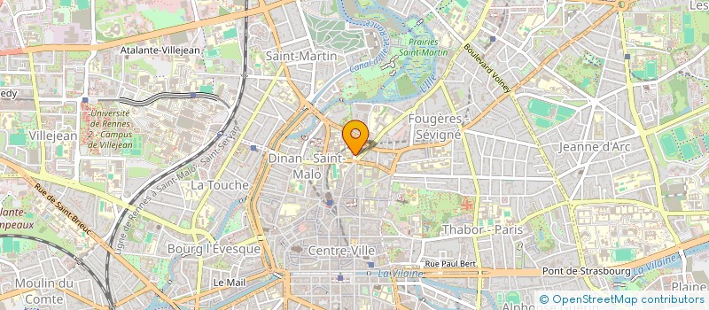 localisation de l'entreprise MONSIEUR EDOUARD COLLETTE  RENNES