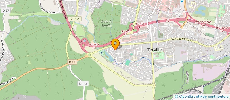 localisation de l'entreprise MONSIEUR EDOUARD COLNOT  TERVILLE