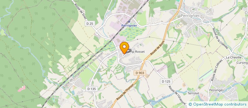 localisation de l'entreprise MONSIEUR EDOUARD COMPAGNON  MONTRET