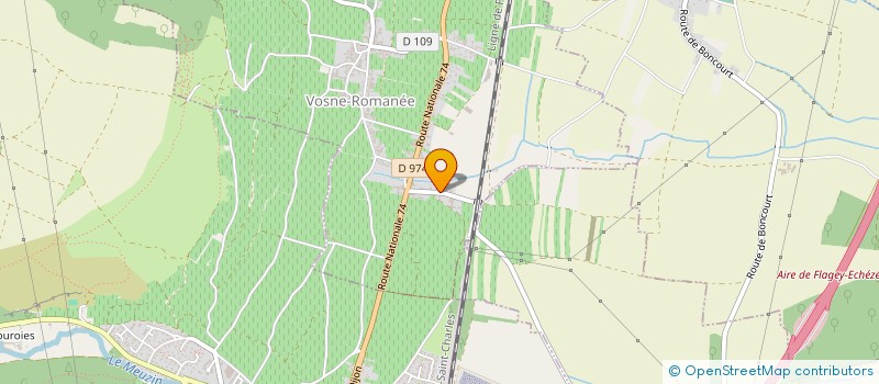 localisation de l'entreprise MONSIEUR EDOUARD CONFURON  VOSNE-ROMANEE