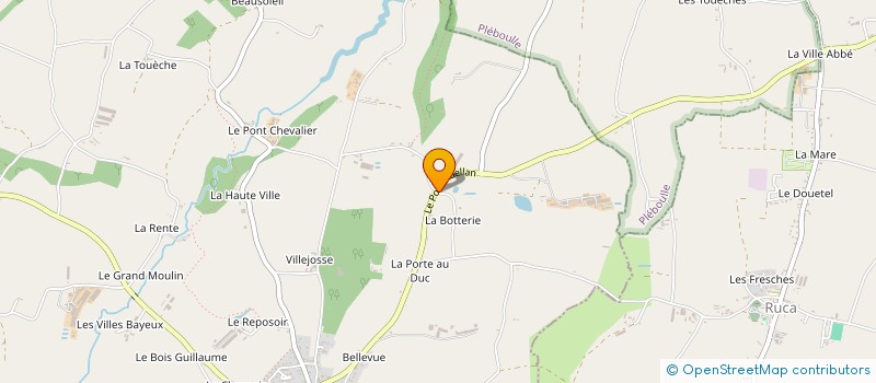 localisation de l'entreprise MONSIEUR EDOUARD CORBEL  HENANBIHEN