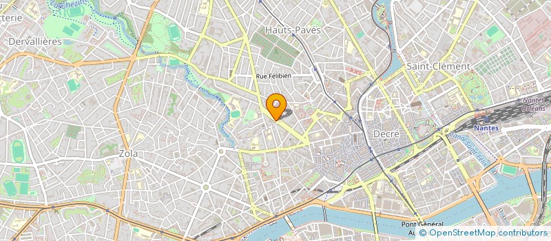 localisation de l'entreprise MONSIEUR EDOUARD COURVILLE  NANTES