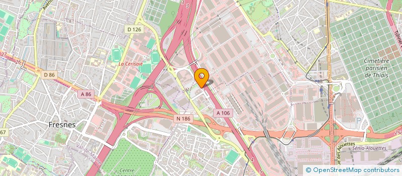 localisation de l'entreprise MONSIEUR EDOUARD CUINGNET  RUNGIS