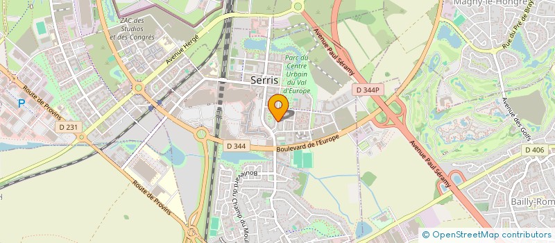 localisation de l'entreprise MONSIEUR EDOUARD DA SILVA  SERRIS