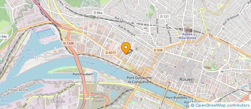 localisation de l'entreprise MONSIEUR EDOUARD DAVID  ROUEN