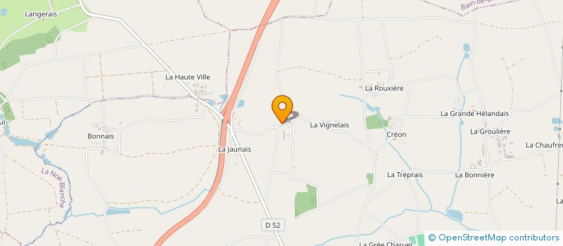 localisation de l'entreprise MONSIEUR EDOUARD DE BEL AIR  LA DOMINELAIS