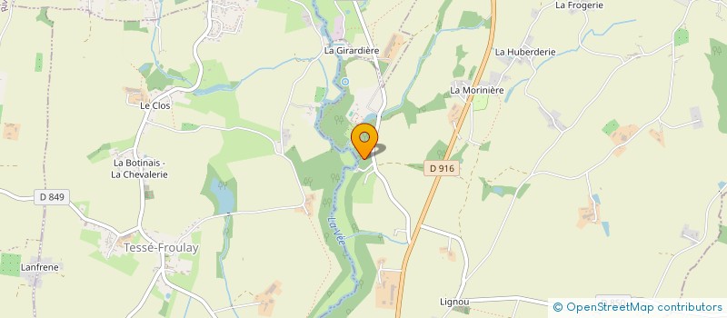 localisation de l'entreprise MONSIEUR EDOUARD DE FROTTE à RIVES D'ANDAINE