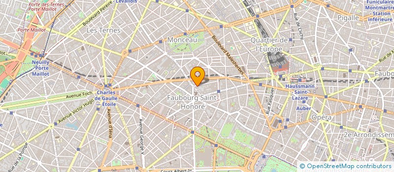 localisation de l'entreprise MONSIEUR EDOUARD DE LAMY  PARIS