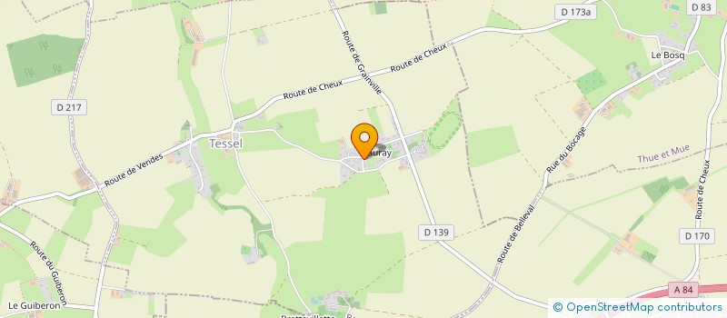 localisation de l'entreprise MONSIEUR EDOUARD DE LEDINGHEN  TESSEL