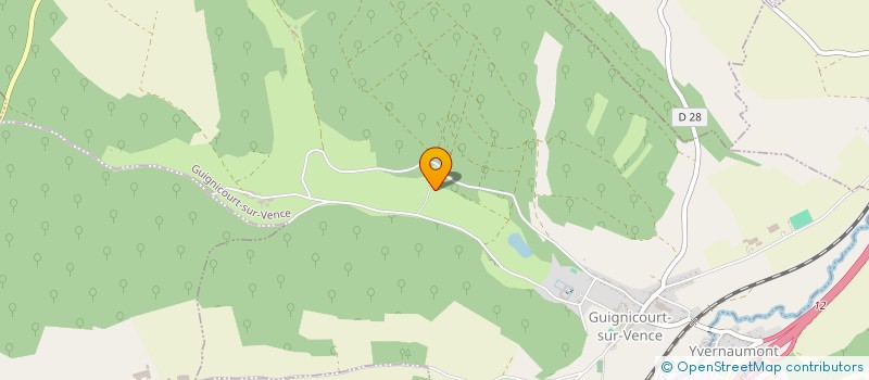 localisation de l'entreprise MONSIEUR EDOUARD DE MERODE  GUIGNICOURT-SUR-VENCE