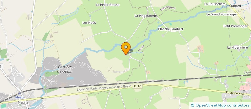 localisation de l'entreprise MONSIEUR EDOUARD DEFFAY  NEAU