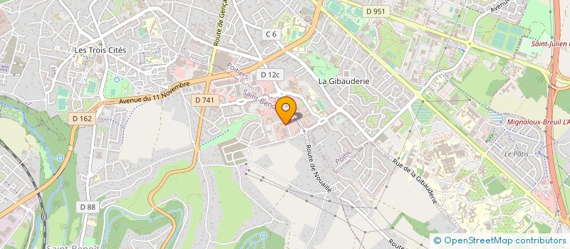 localisation de l'entreprise MONSIEUR EDOUARD DEHAME à SAINT-BENOIT