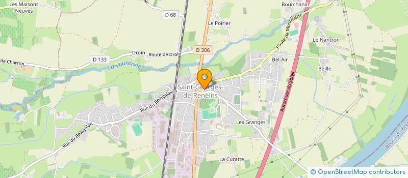 localisation de l'entreprise MONSIEUR EDOUARD DEJOURS à SAINT-GEORGES-DE-RENEINS